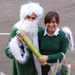 Green Santa